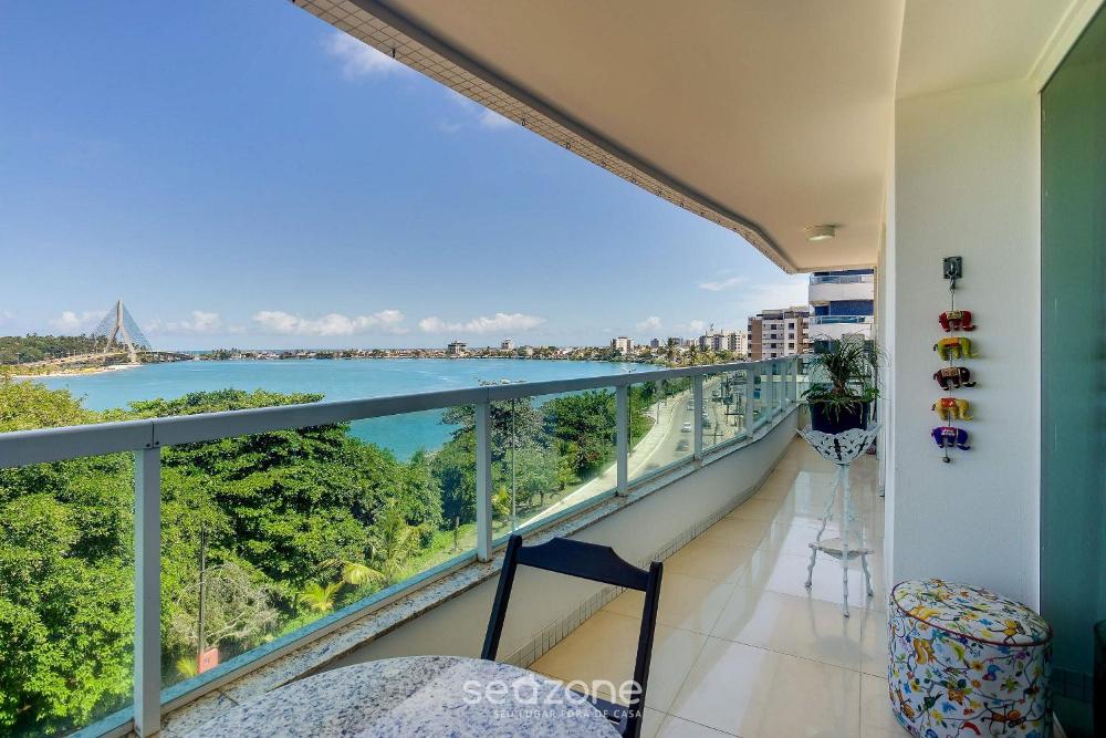 Apto vista p/ rio c/ varanda - Pontal BCL402