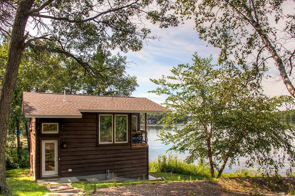 Brainerd Cabin on Rice Lake Near Snowmobiling