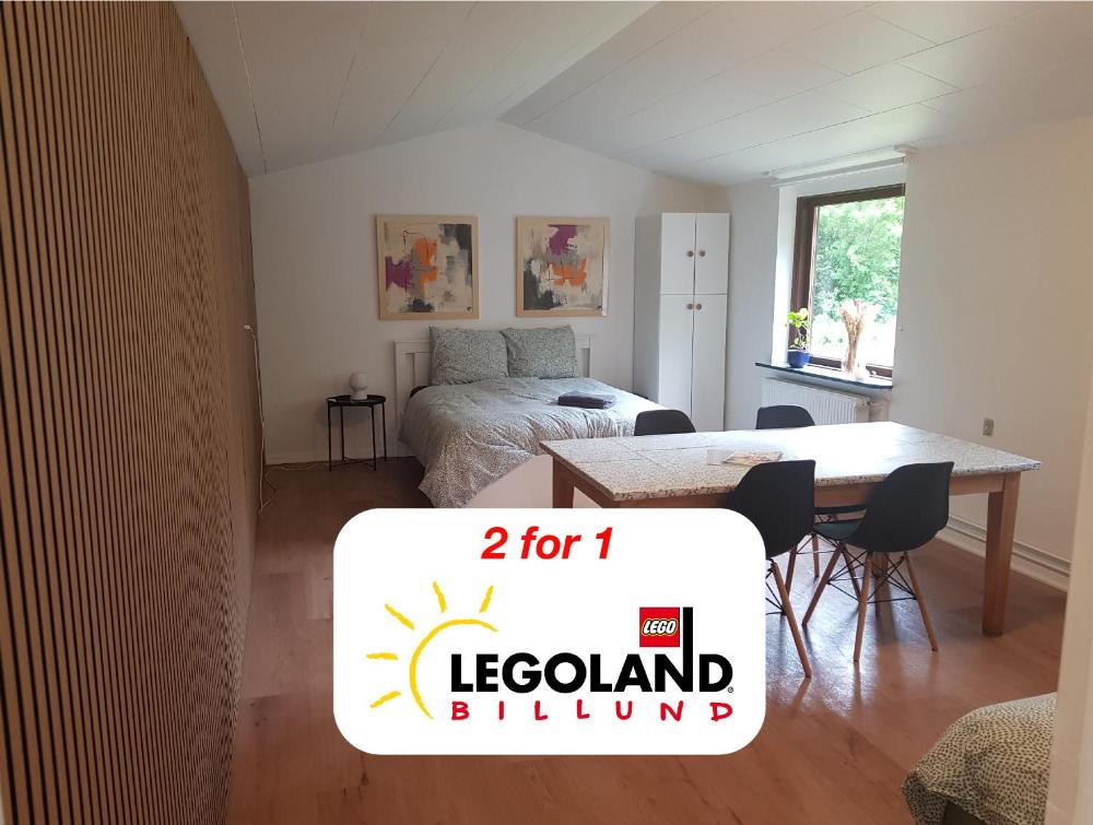 Central Apartment in Billund - 500 m from LegoHouse