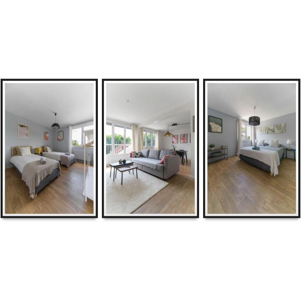 Le Raymond - Appartement proche du centre sportif, des rives de l'Allier et du centre-ville - parking