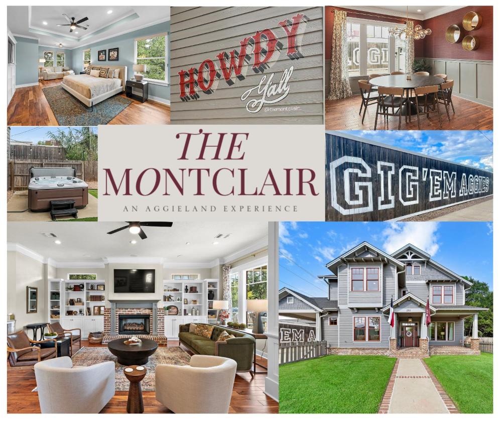 Luxury 5 BR 4 Bath, Hot Tub, Outdoor Kitchen, Across Street from Kyle Field!