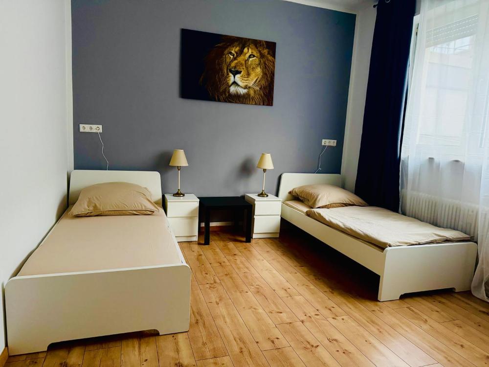 Meyben Apartment Mannheim Küche, TV, Waschmachine