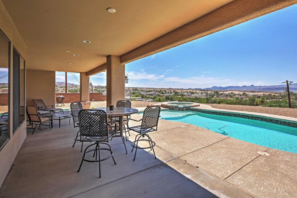 Private Pool Mtn-View Lake Havasu City Retreat