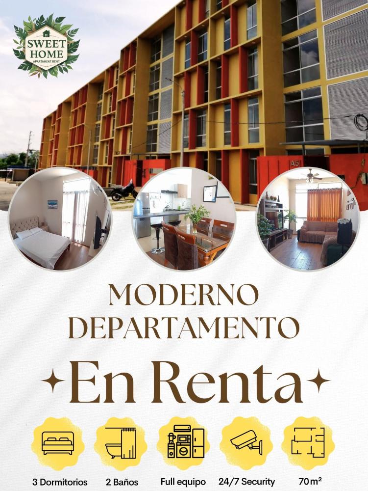 Sweet Home - Departamento 3 dormitorios